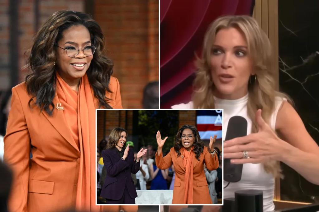 Megyn Kelly hits 'Ozempic' thin' Oprah Winfrey on Kamala Harris town hall: 'I miss fat Oprah'